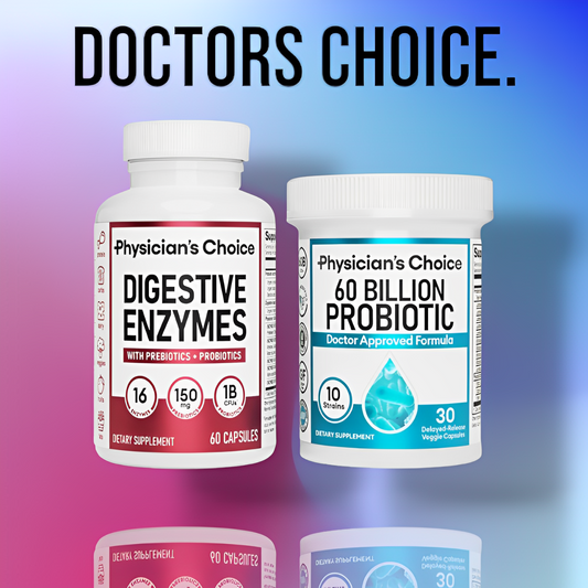 Doctor's Choice® Tummy Support - Probiotics & Digestive Enzymes (BUY 1 GET 1 FREE)